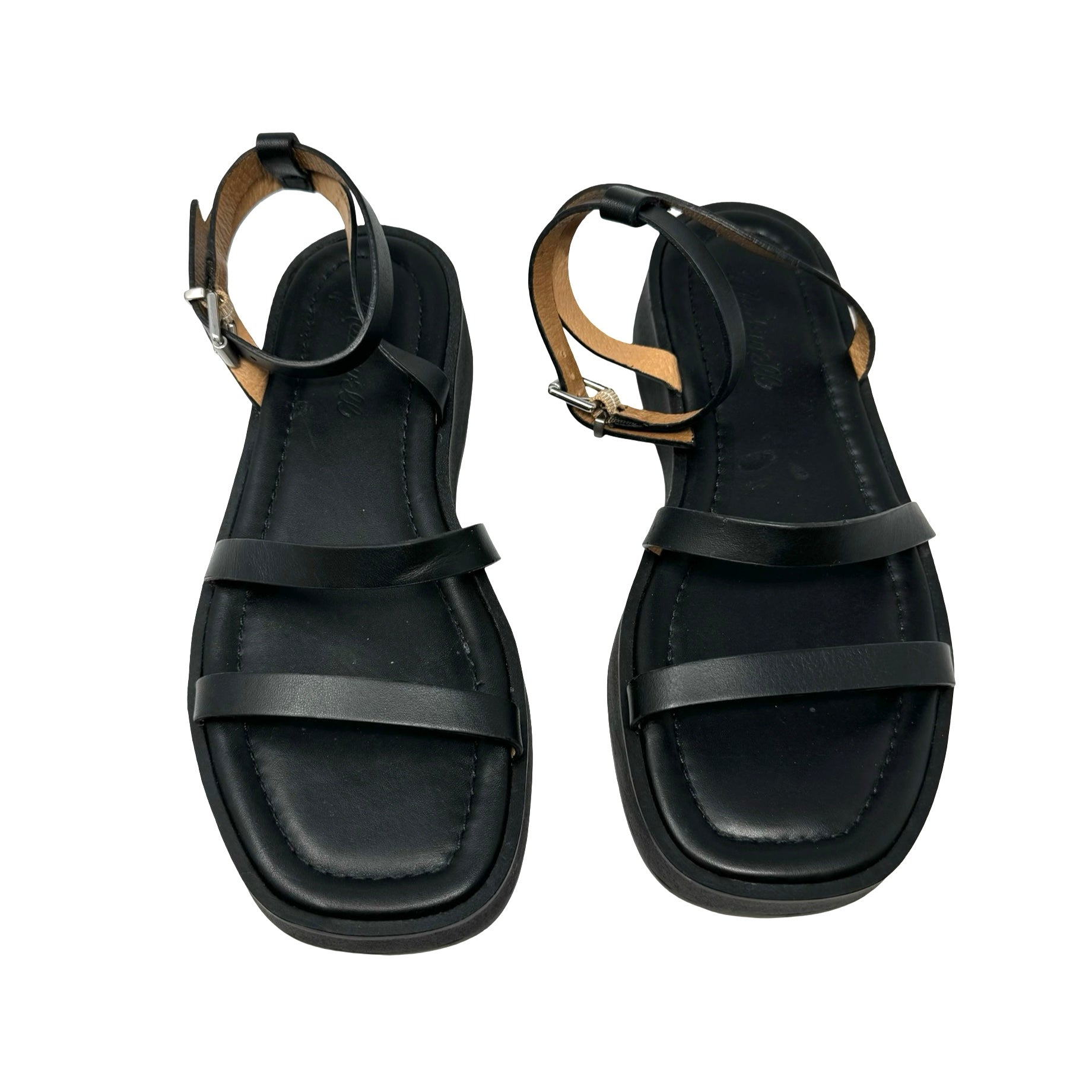 Madewell The Double-Strap Platform Sandal