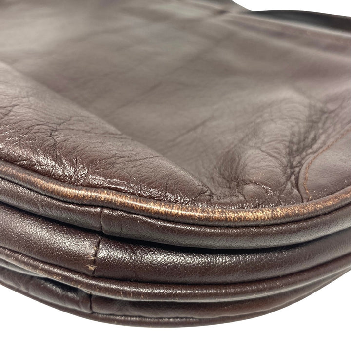 Vintage Susan Gail Leather Saddle Bag-Detail5