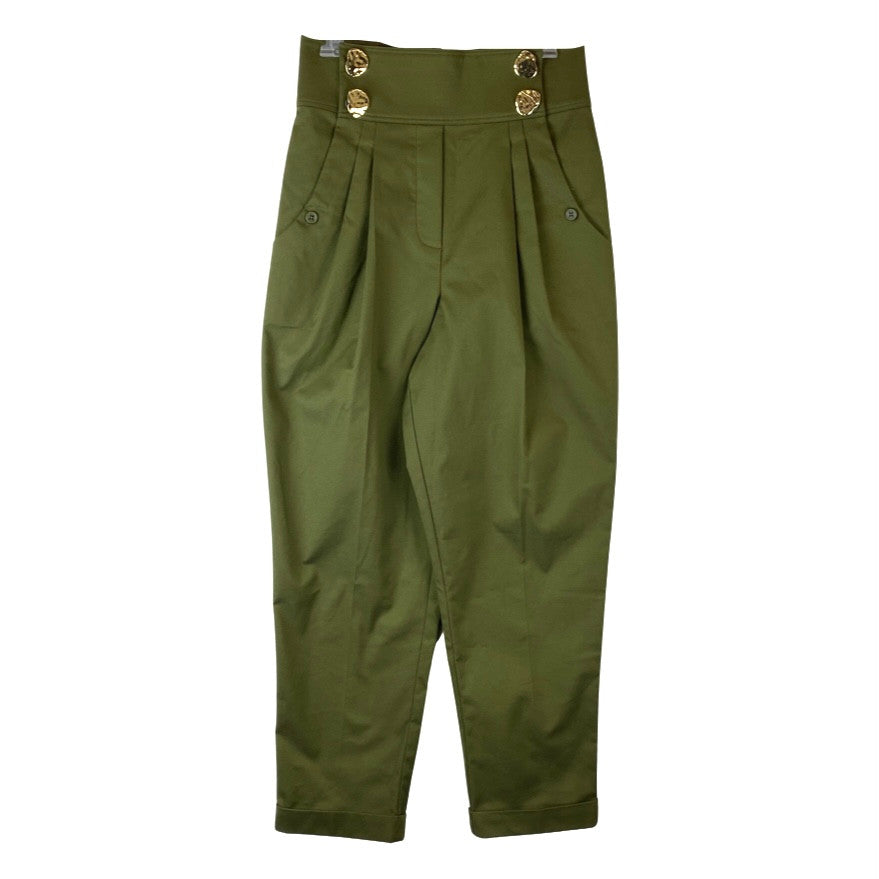 Tanya Taylor High Waist Military Pant-Thumbnail