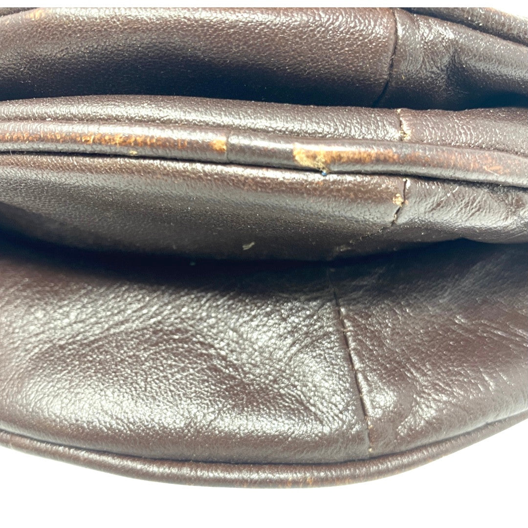 Vintage Susan Gail Leather Saddle Bag-Detail3