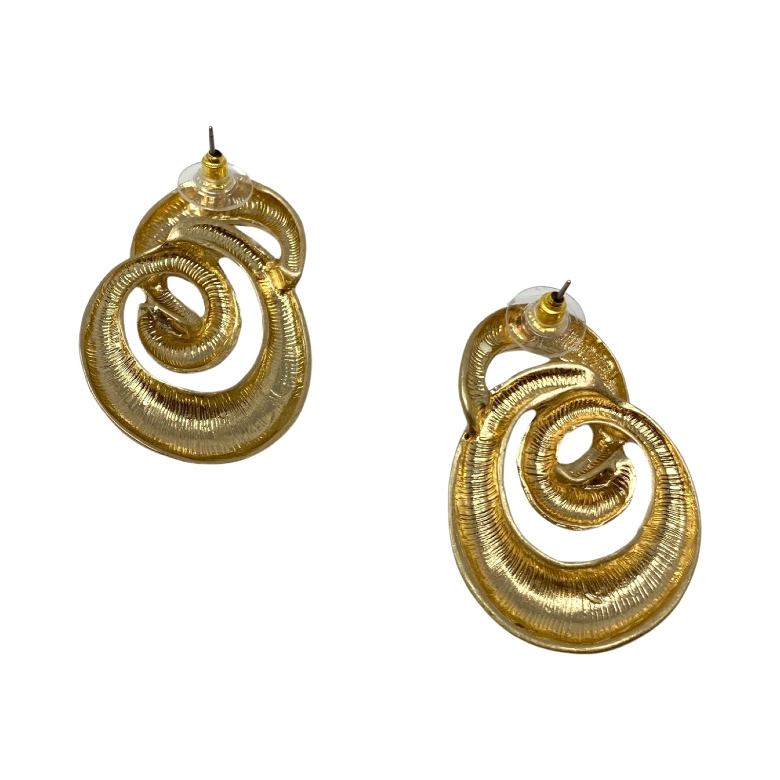 Matte Twisted Knot Drop Earrings