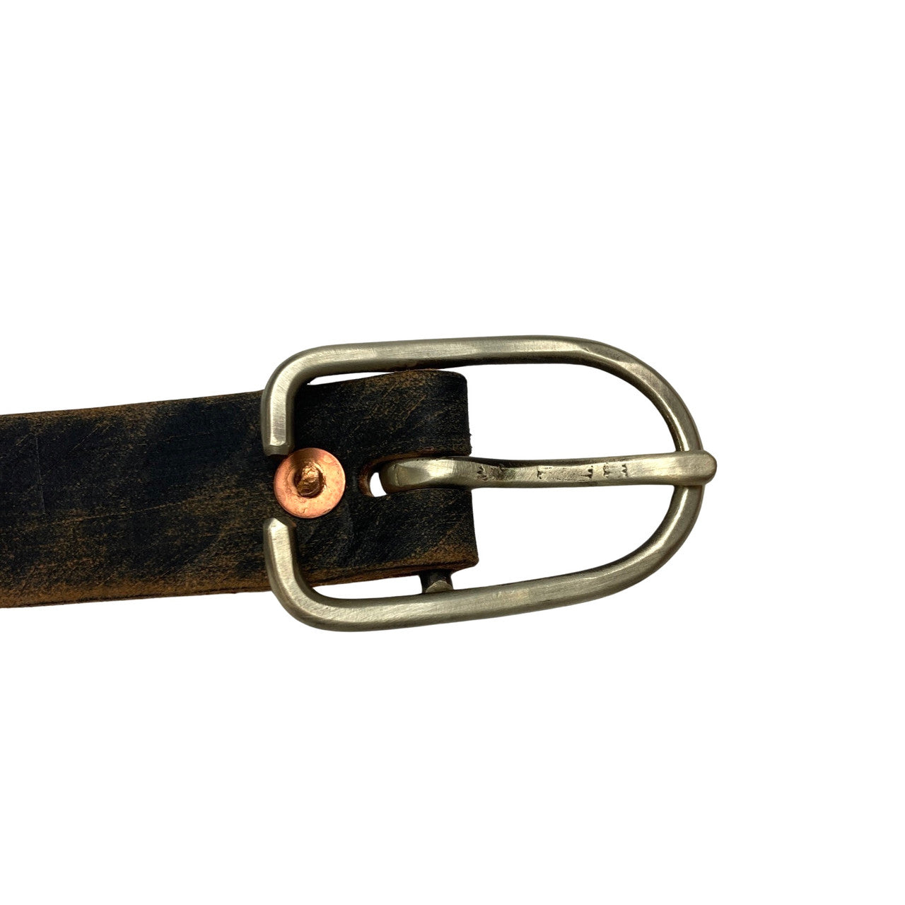 Billy Textured Leather Belt-buckle