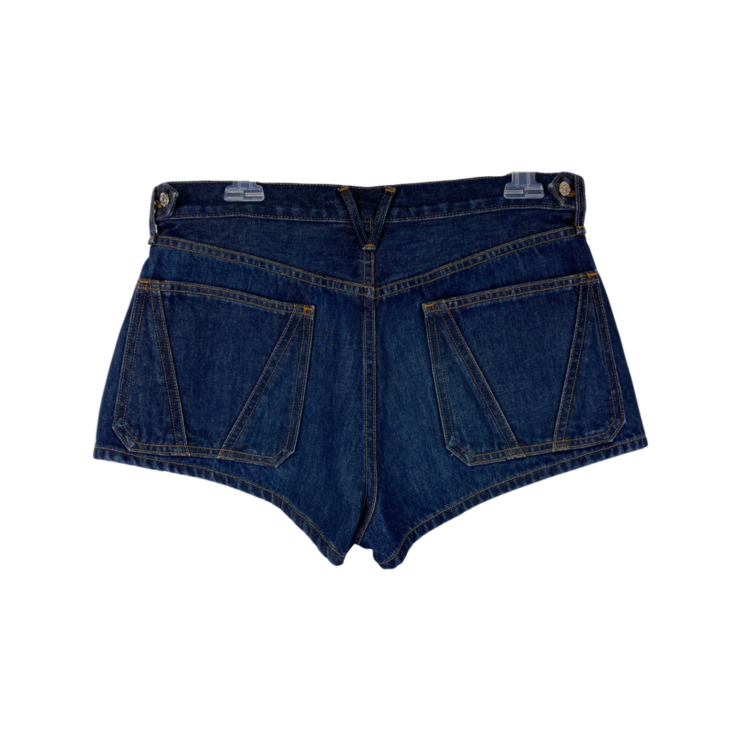 Veronica Beard Denim Short-Back