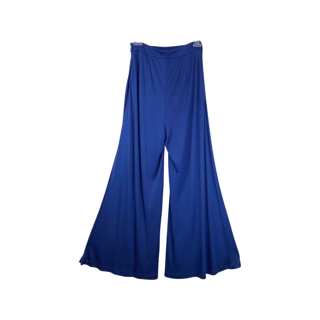 Fleur du Mal Wide Leg Pants-Back