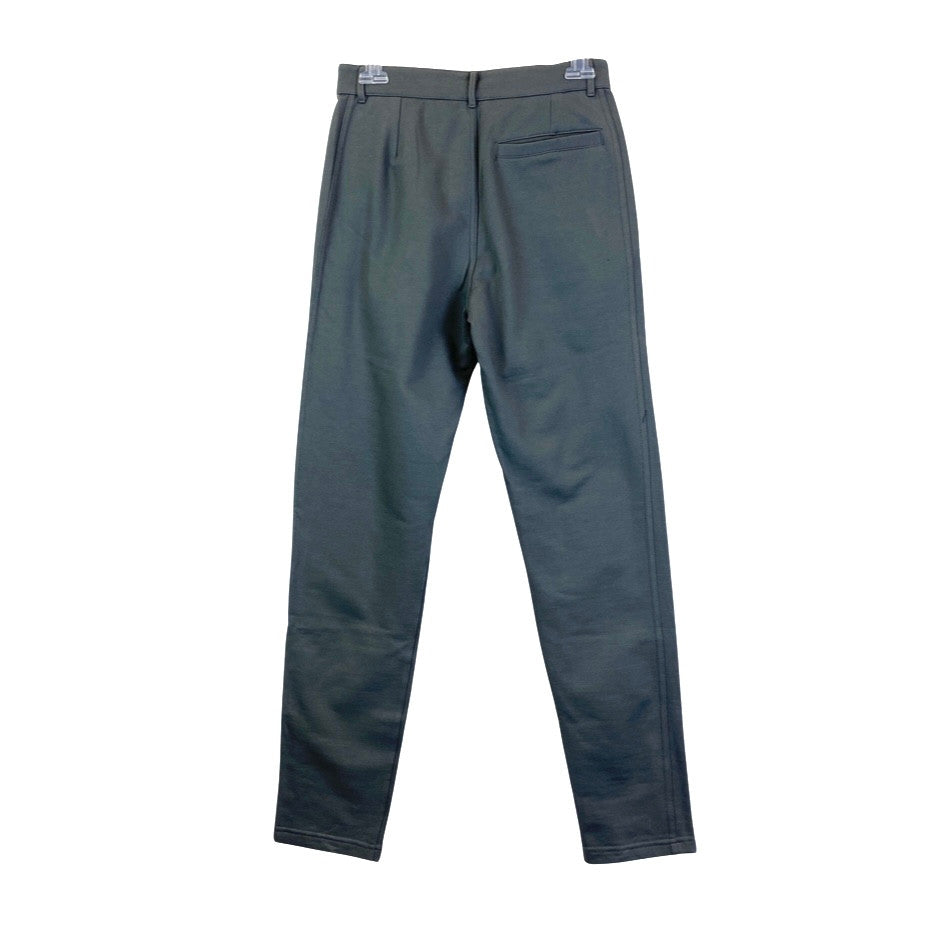 Nigel Curtiss Gray Button Front Sweat Pant-Back