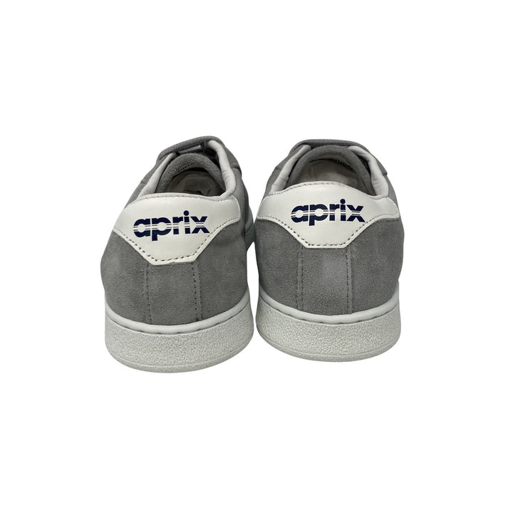Aprix Gray Suede Kids Sneaker-heel