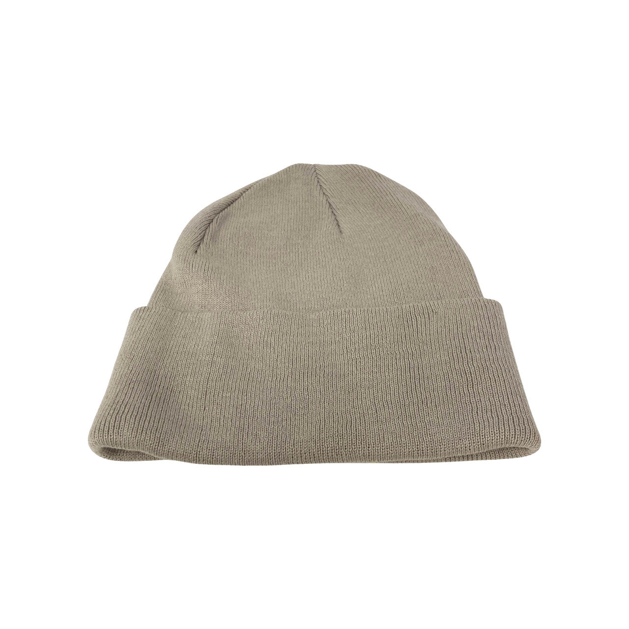 Ivory Ella Ribbed Beanie-Thumbnail