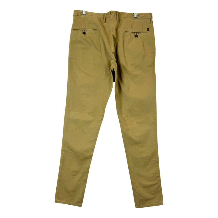 Incotex Slim Fit Pleat Front Khakis-back