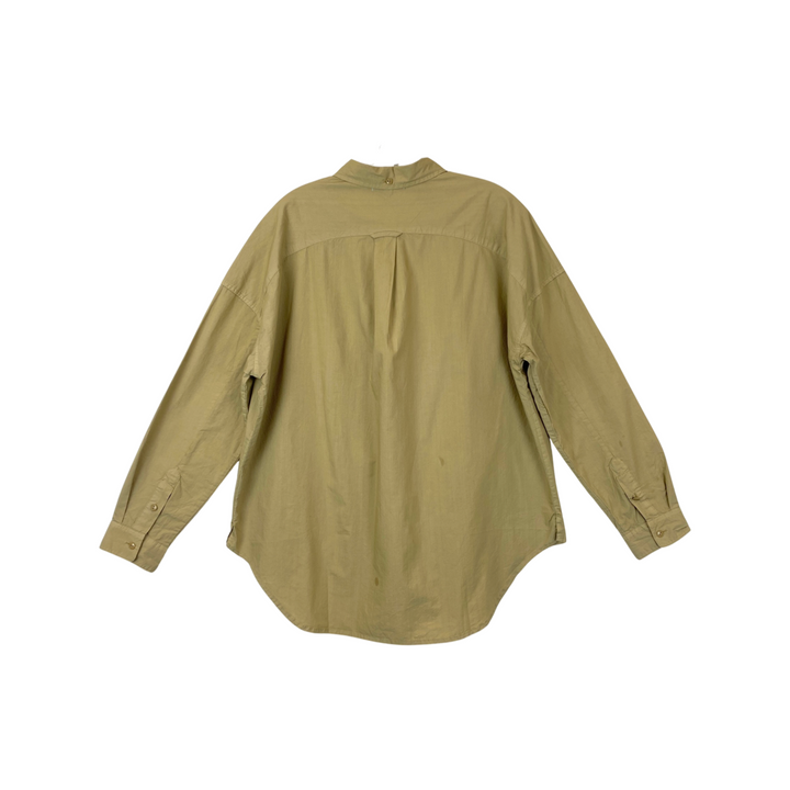 Alex Mill Beige Keeper Button Up Shir-Back