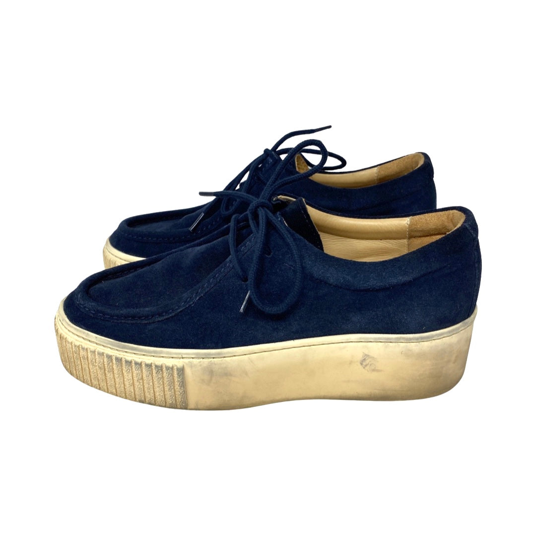 Gabriela Hearst Fontaina Suede Lace-Up Sneaker