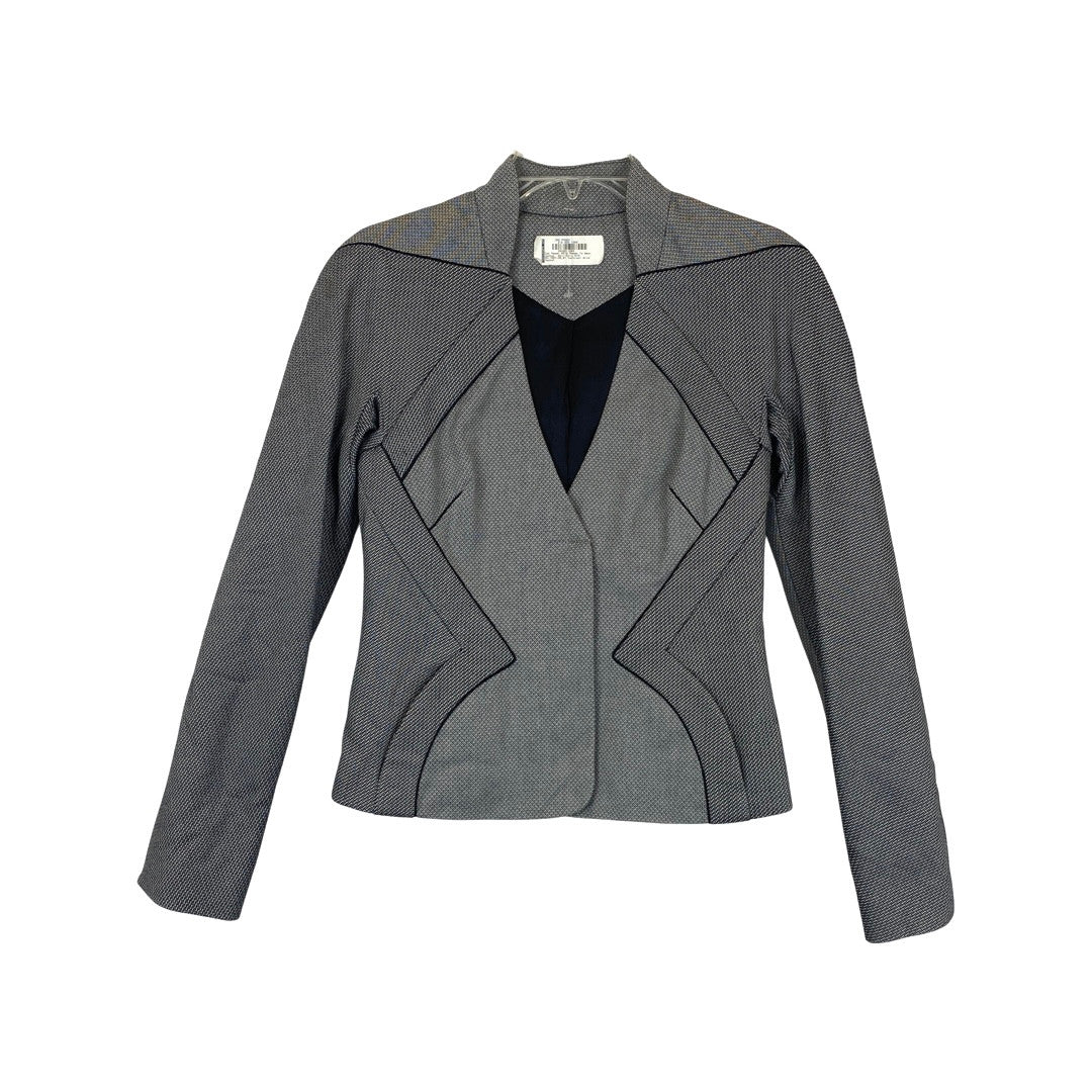 Zac Posen Vintage Inspired Collarless Jacket-Thumbnail