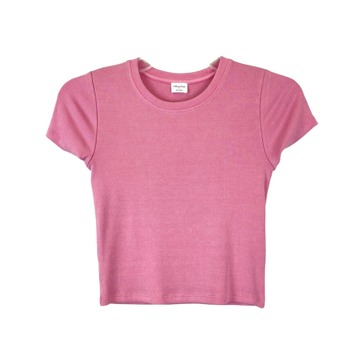 Wilfred Free Rib Knit Shrunken Tee-Thumbnail