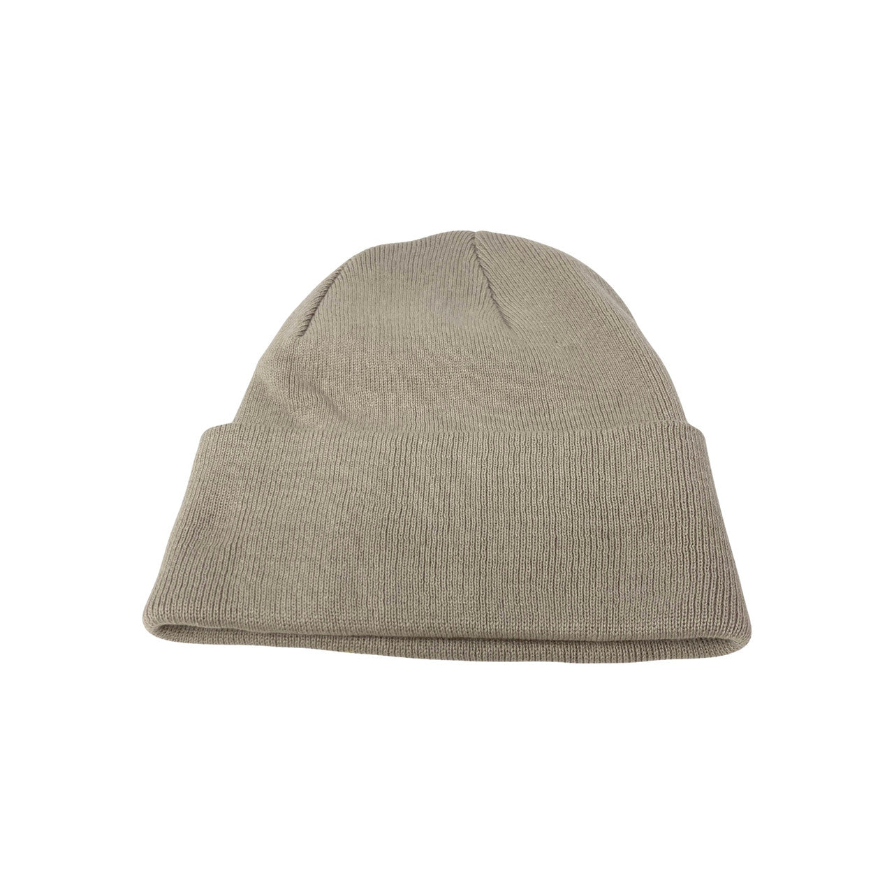 Ivory Ella Ribbed Beanie-Back