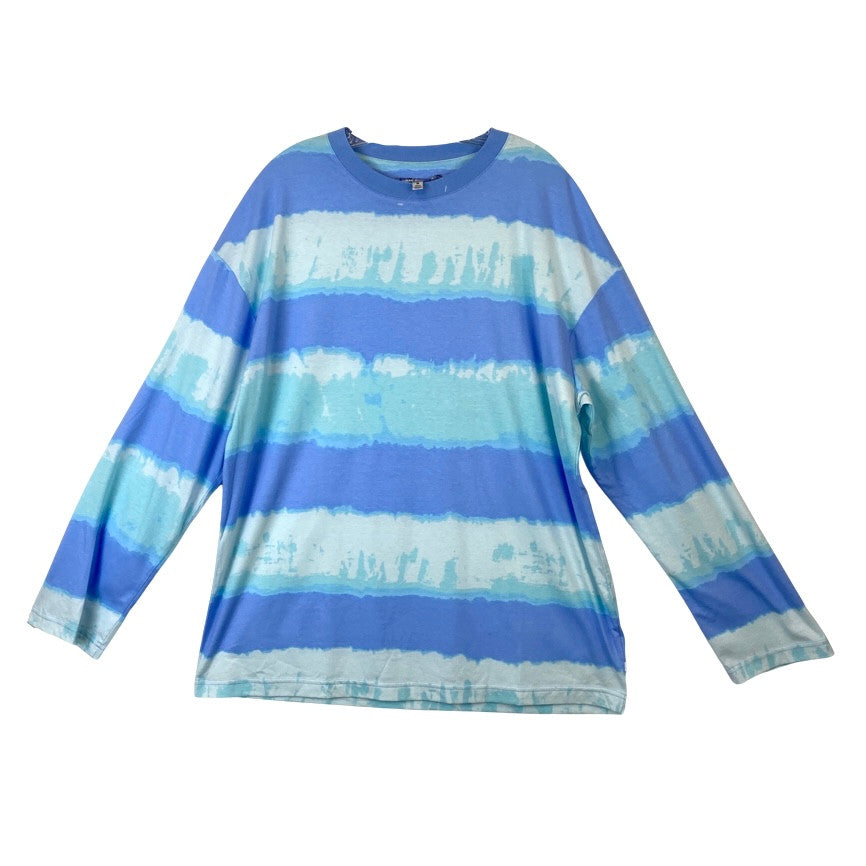 Urban Outfitters Oversized Blurred Stripe Tee