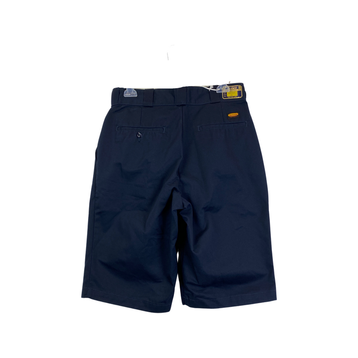 Dickies x Palmer Trading Company Pleated Front Twill Shorts-Blue Back