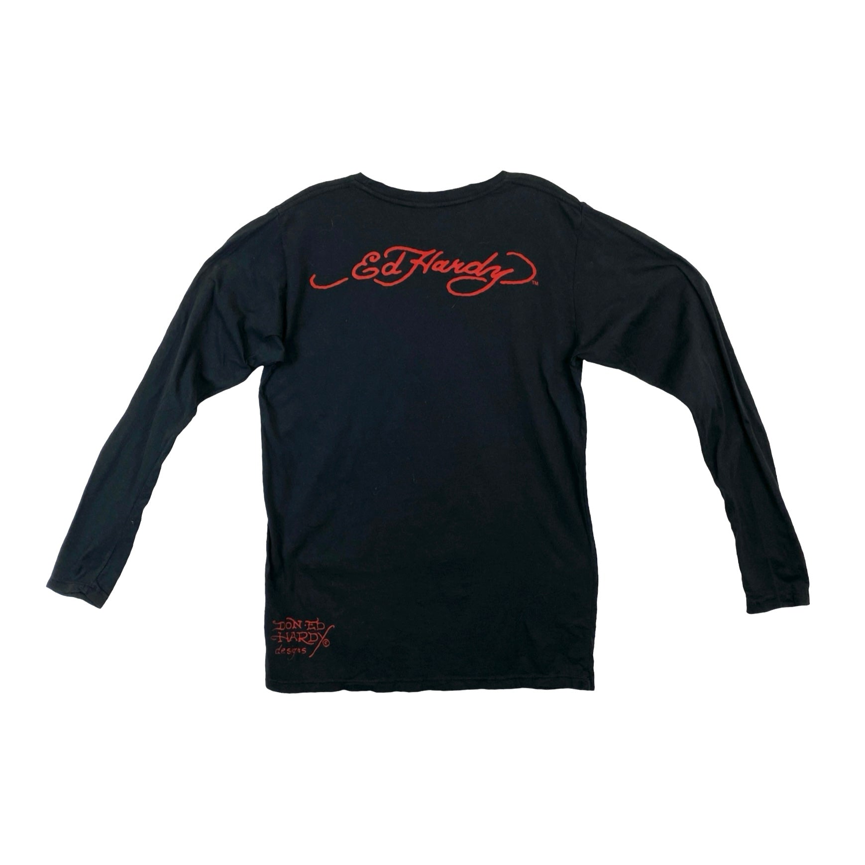 Vintage Ed Hardy Long Sleeve Death or Glory Tee