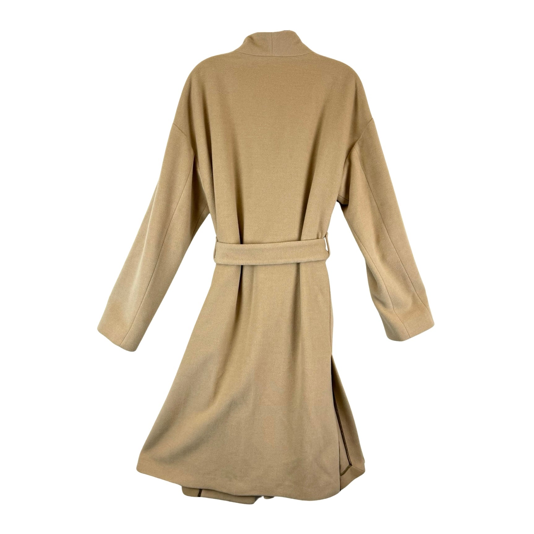 Billy Reid Camille Wrap Camel Coat