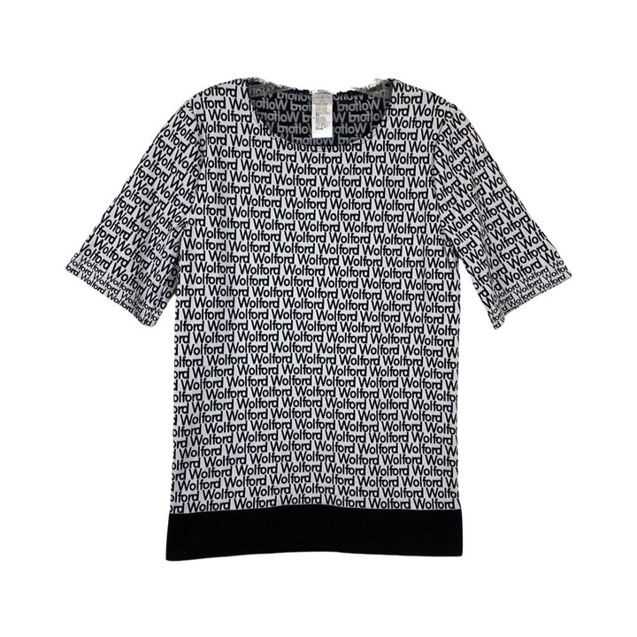 Wolford Logo Jacquard Spandex Tee-Thumbnail