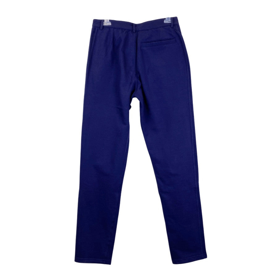 Nigel Curtiss Navy Button Front Sweat Pant-back