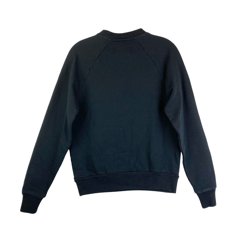 NEW Everlane The Track Crewneck Sweatshirt Black hotsell