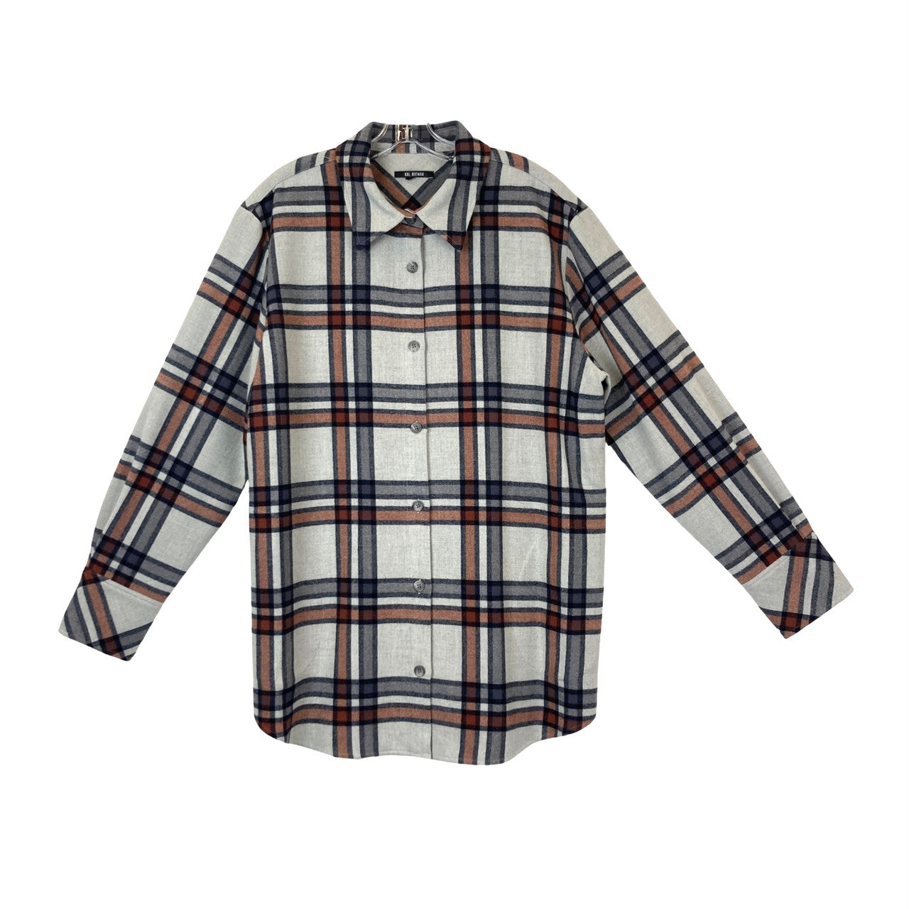 Kal Rieman Plaid Shacket-front