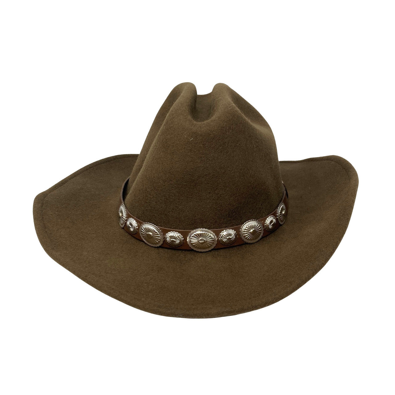 Rockmount Ranch Wear Felt Concho Western Cowboy Hat-Front