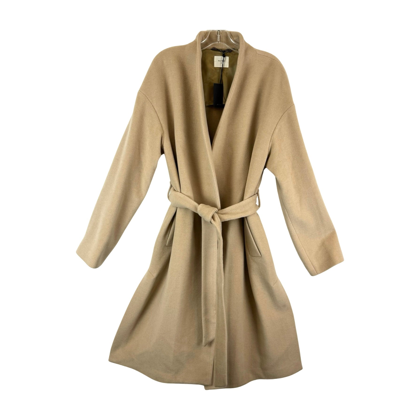 Billy Reid Camille Wrap Camel Coat