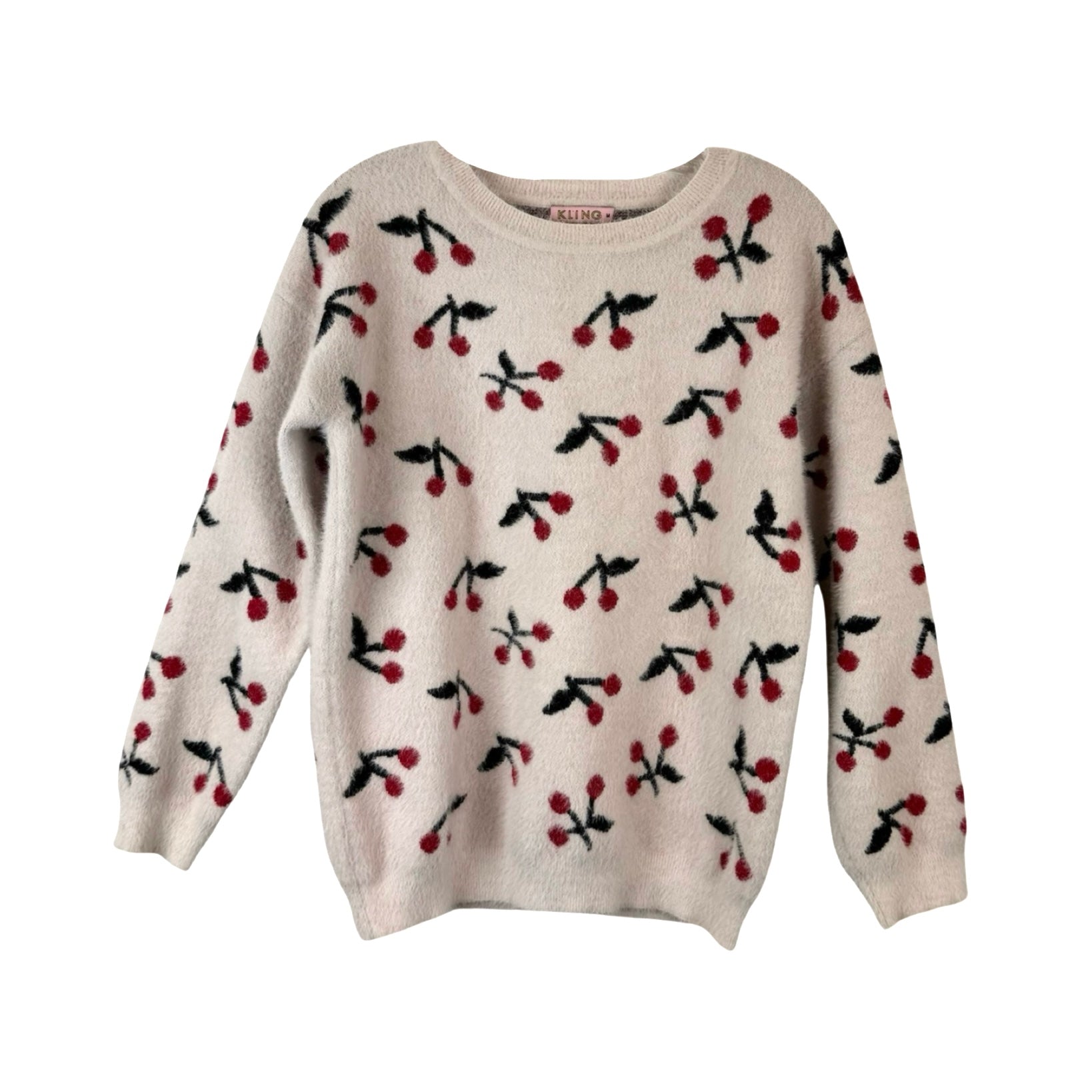 Kling Cherry Print Sweater