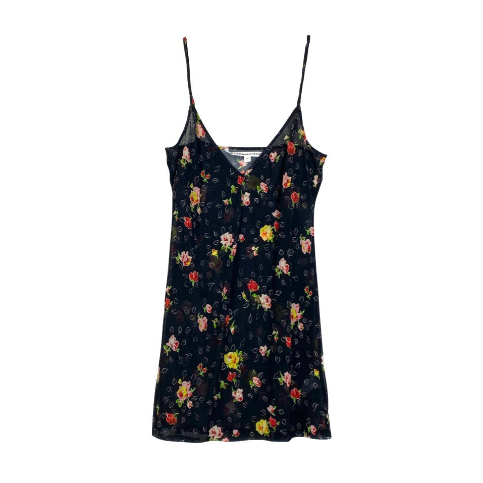 Veronica Beard Floral Mesh Strap Top-Thumbnail