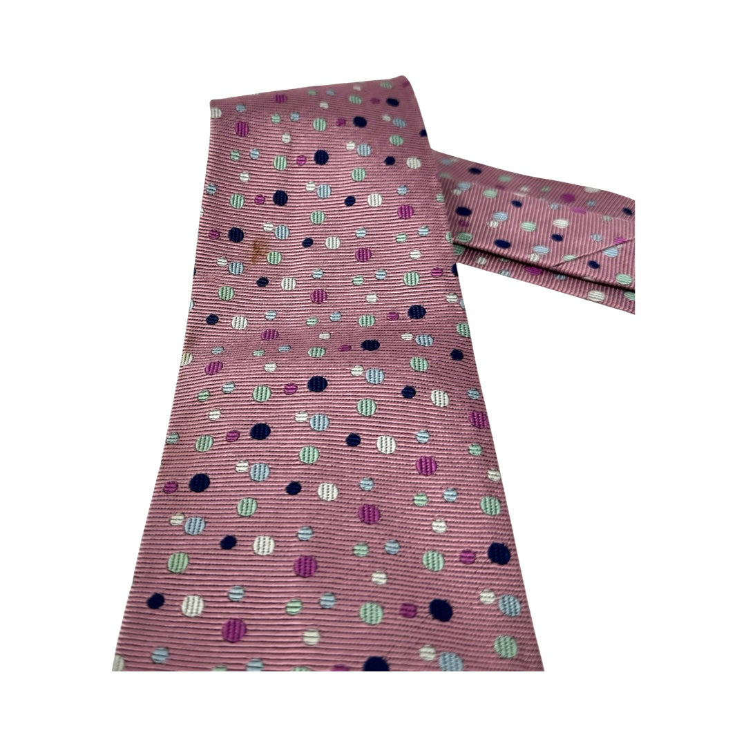 Paul Smith Textured Polka Dot Silk Tie