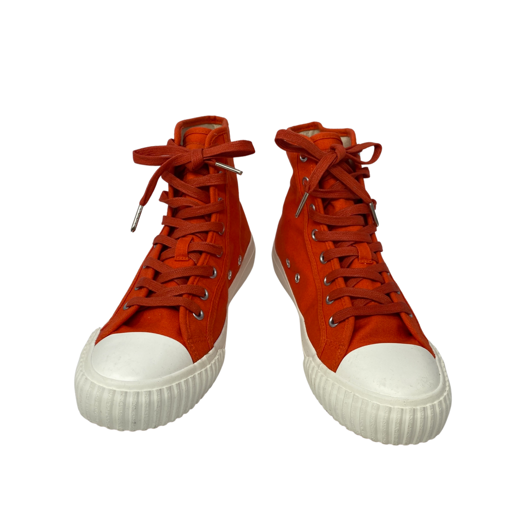 Bata Bullets Classic High Top Sneaker-Orange front