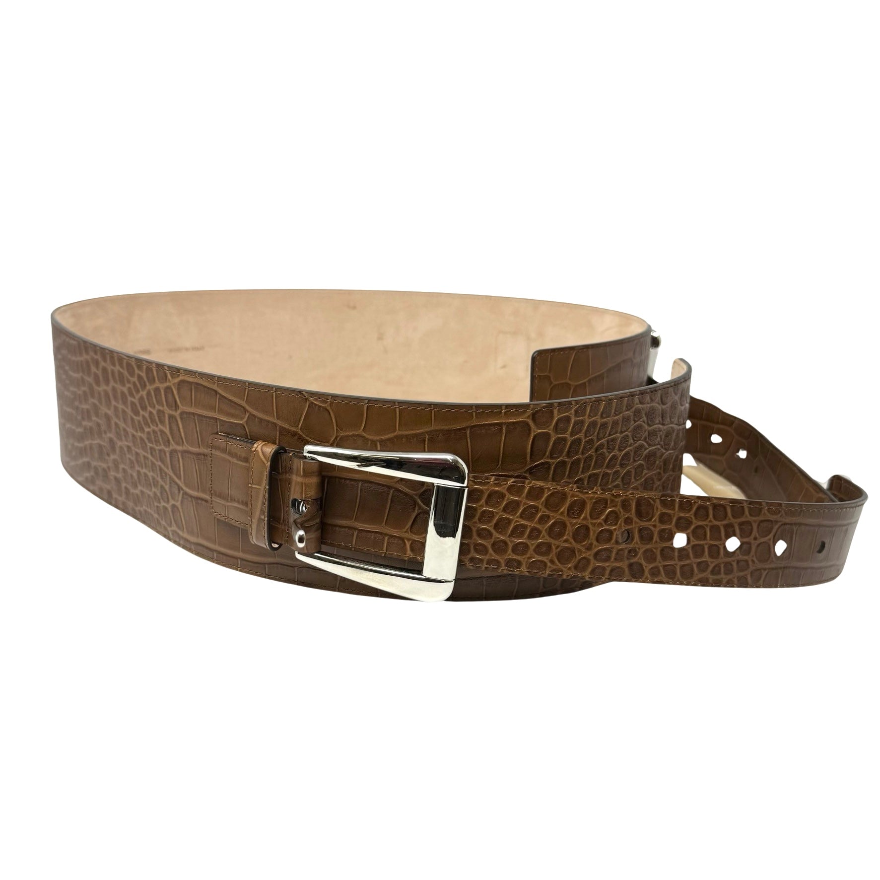 Michael Kors Collection Double Buckle Hip Belt