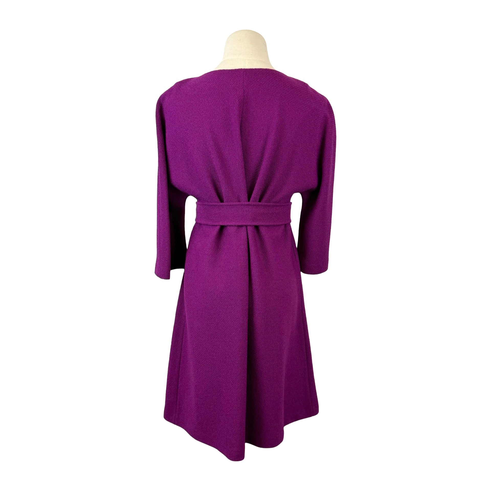 Vintage St. John Collection Santana Knit Belted Dress