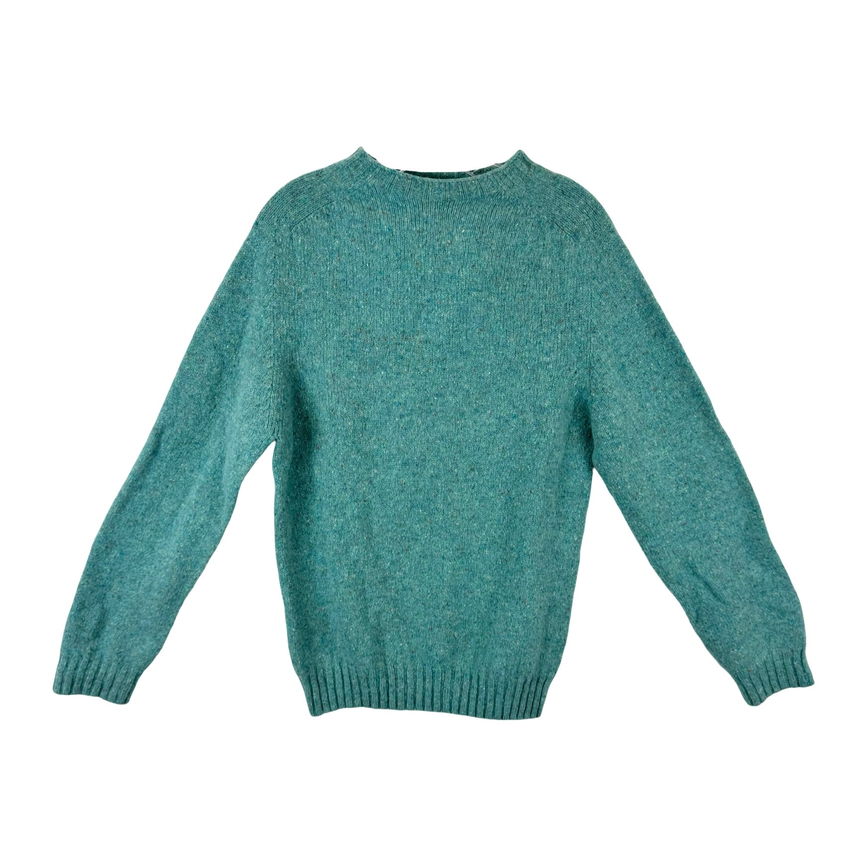 New & Lingwood Blue Wool Sweater