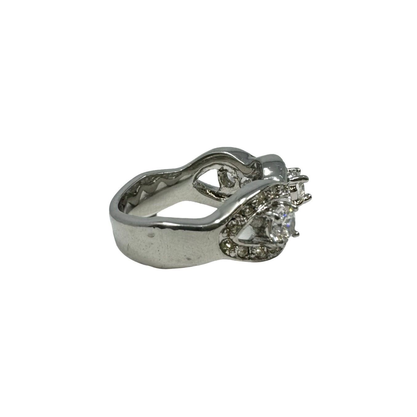 Embellished Infinity Band Ring