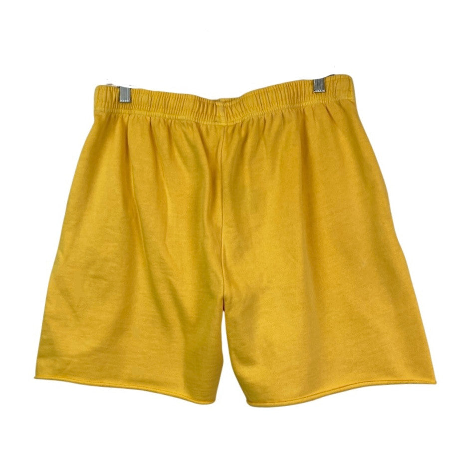 Urban Outfitters x Iets Frans Hoodie and Short Set-Yellow Short Back