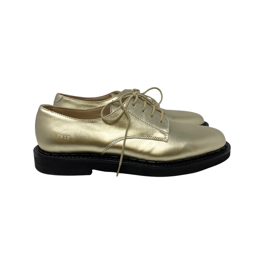 Woman by Common Projects Foil Cadet Derby Oxford Shoes-Thumbnail