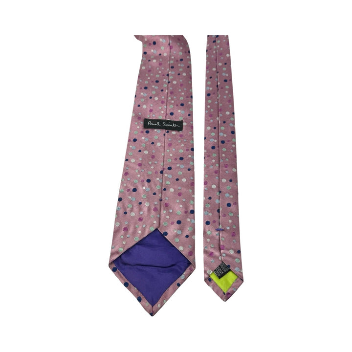 Paul Smith Textured Polka Dot Silk Tie