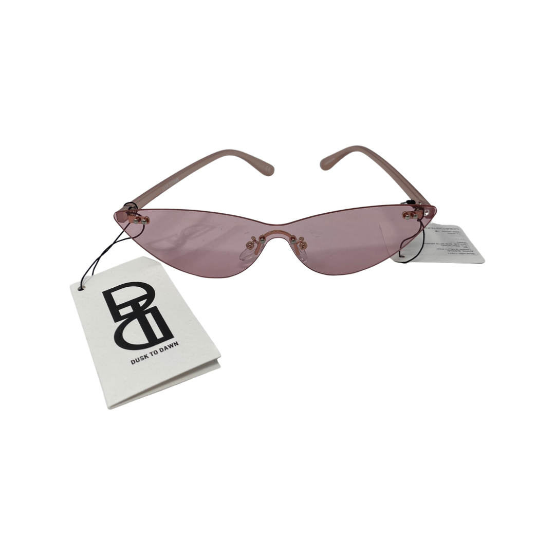 Dusk to Dawn Pink Cat Eye Ariana Sunglasses-Front