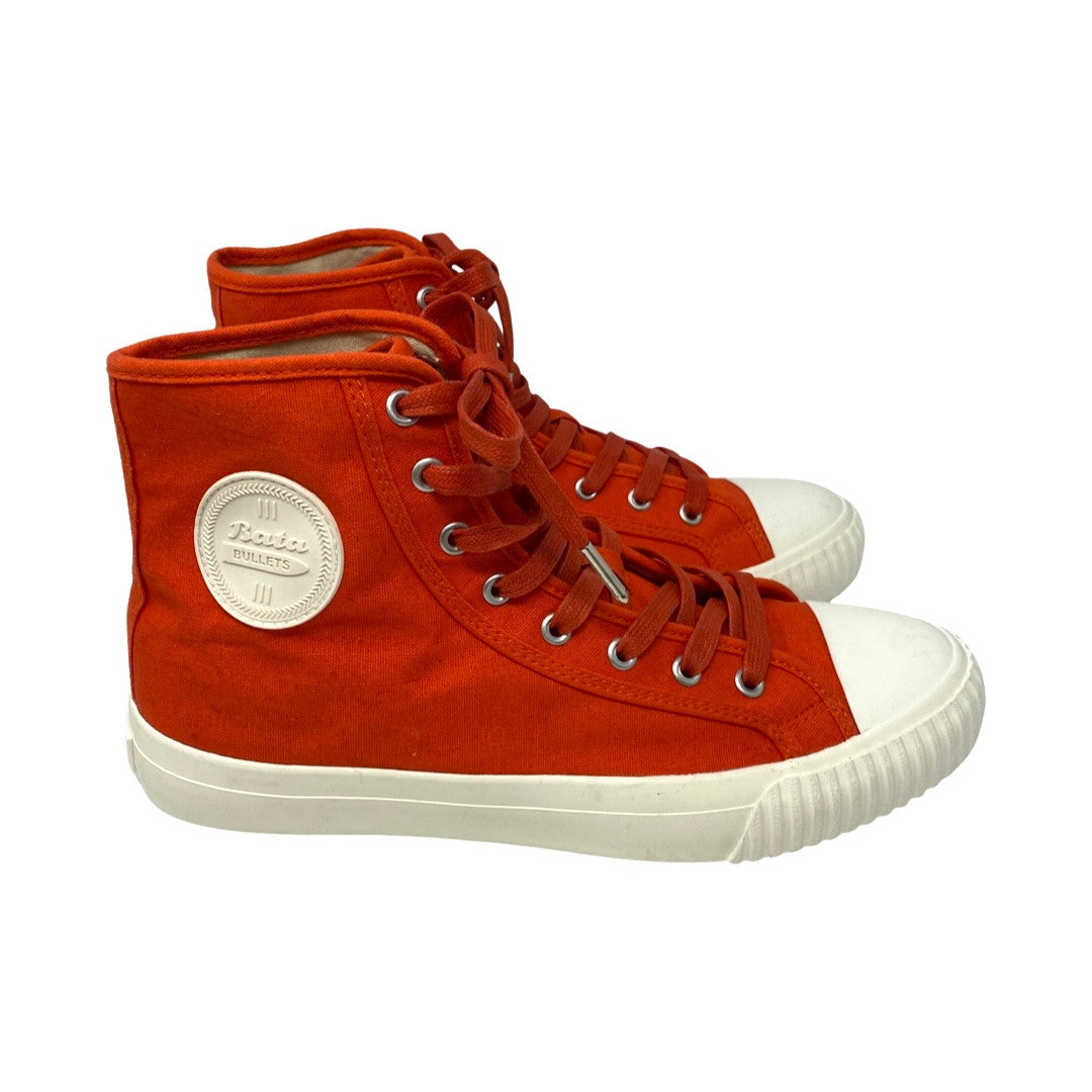 Bata Bullets Classic High Top Sneaker-Orange thumbnail