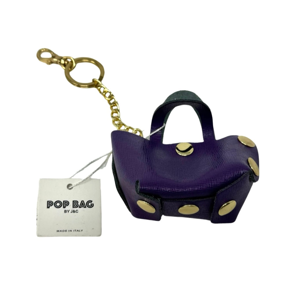 Pop Bag Bag Keychain-Back