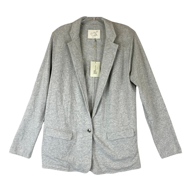 Grey State Elle Knit Blazer-front