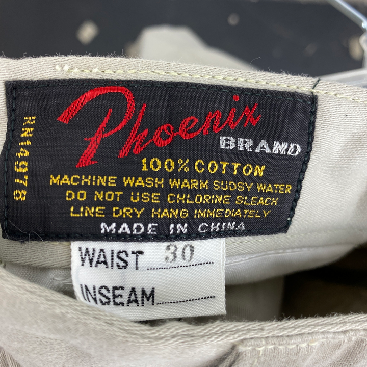 Vintage Phoenix Khaki Shorts-Label