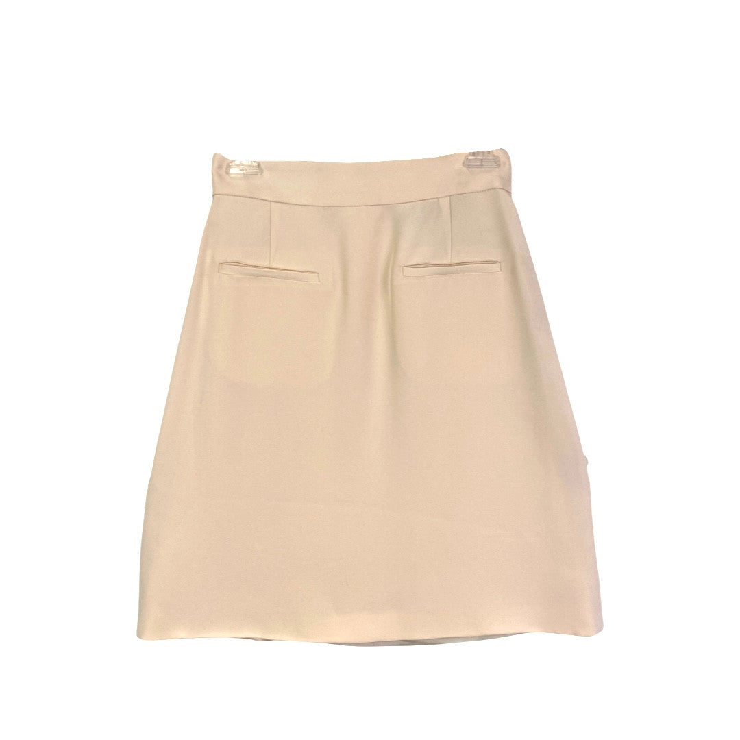 Shui Chen A Line Silk Mini Skirt-Thumbnail