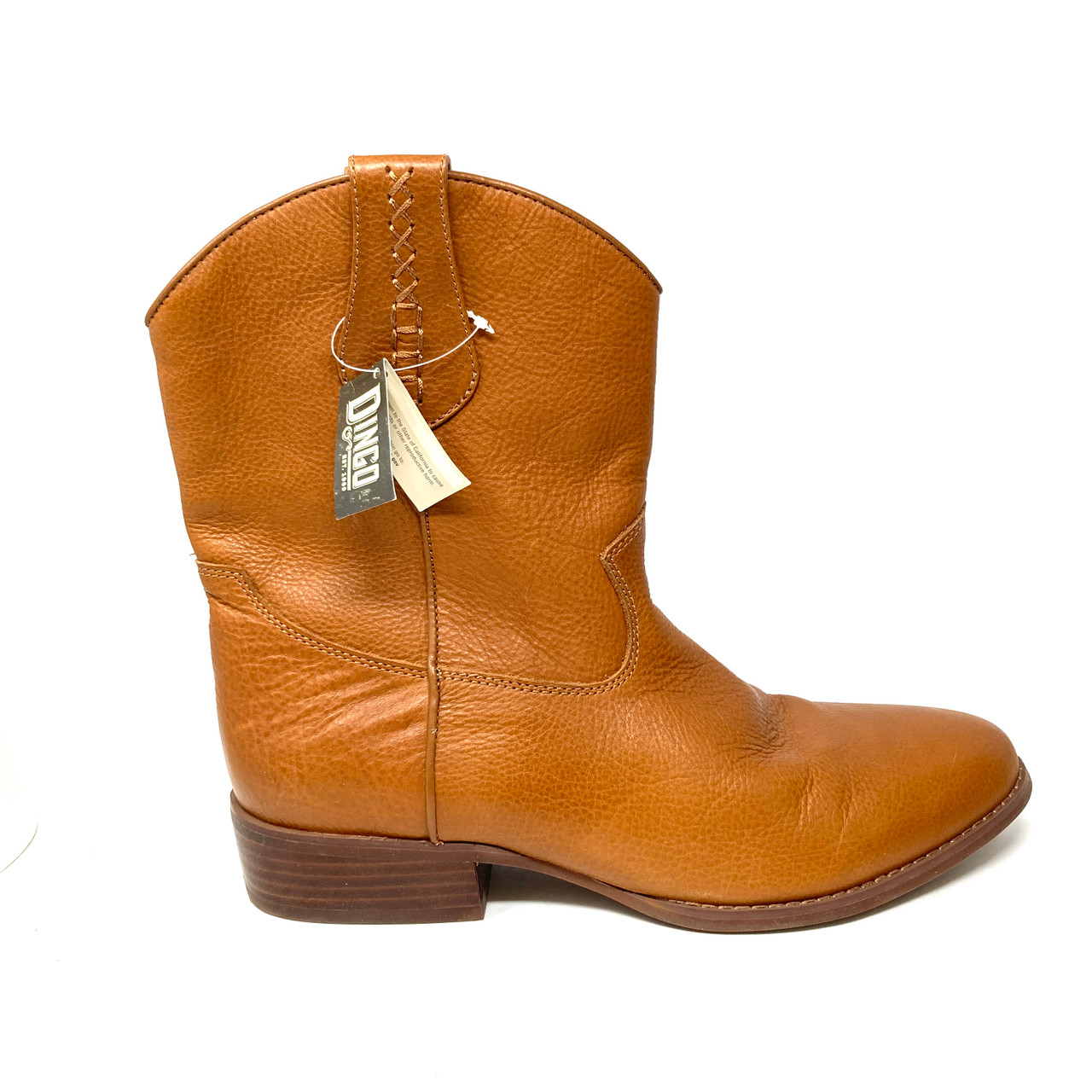 DINGO CAMEL PULL ON COWBOY BOOT